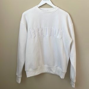 Six Stories BRIDE sweatshirt